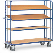 Chariot Haut À Plateaux Inclinables - 1250x610mm - 500kg