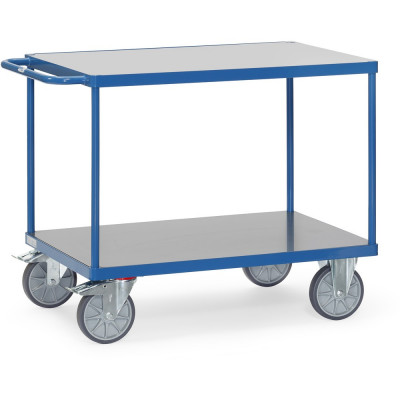 Servante industrielle avec plateaux en PVC - Fetra