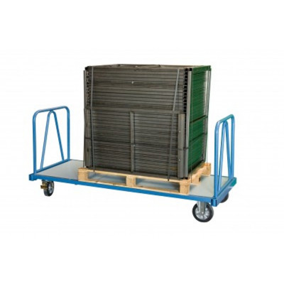 Chariot Industriel pour Charges Lourdes - 1600x800mm - 1200kg