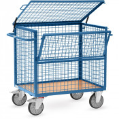 Chariot caisse en treillis 600 kg - Fetra, qualité et robustesse