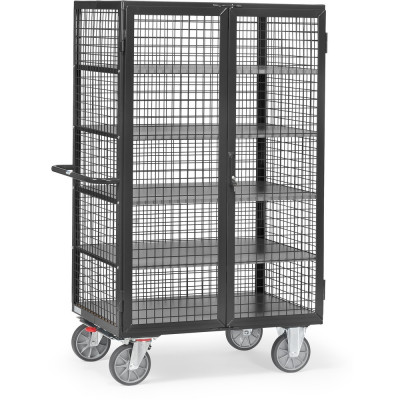 Chariot Conteneur Grillagé - 1000x680mm - 750kg