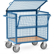Chariot Conteneur Grillagé - 1000x700mm - 600kg