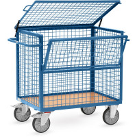 Chariot Conteneur Grillagé - 1000x700mm - 600kg Chariot Conteneur Grillagé - 1000x700mm - 600kg
