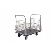 Chariot Conteneur Grillagé - 870x570mm - 400kg