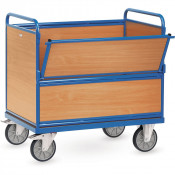 Chariot Conteneur À Parois Pleines - 1000x700mm - 600kg