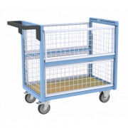 Chariot Conteneur Sécurisé - 835x465mm - 250kg