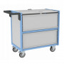 Chariot Conteneur Sécurisé - 835x465mm - 250kg