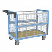 Chariot Conteneur Sécurisé - 985x565mm - 250kg