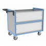 Chariot Conteneur Sécurisé - 985x565mm - 250kg