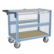 Chariot Conteneur Sécurisé - 985x565mm - 500kg
