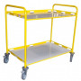 Desserte de Service Stratifié 2 Plateaux - 1000x600x1005mm - 200kg