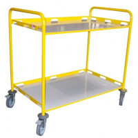 Desserte de Service Stratifié 2 Plateaux - 1000x600x1005mm - 200kg
