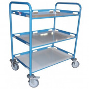 Desserte de Service Stratifié 3 Plateaux - 850x500x1005mm - 200kg
