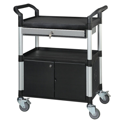 Chariot en plastique 3 étages