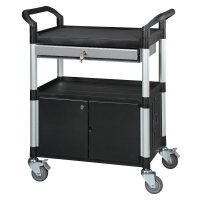 Chariot en plastique 3 étages