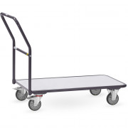Chariot de magasin ESD à dossier de poussée - Fetra