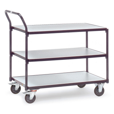 Chariot ESD à plateaux - 850x500mm - 300kg
