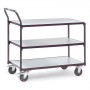 Chariot ESD à plateaux - 850x500mm - 300kg