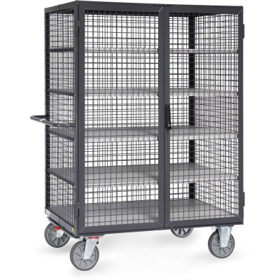 Chariot ESD fermé 750 kg - Robustesse et qualité Fetra