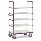 Chariot-ESD haut à plateaux - 1000x700mm - 600kg