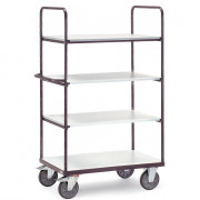Chariot-ESD haut à plateaux - 1200x800mm - 600kg