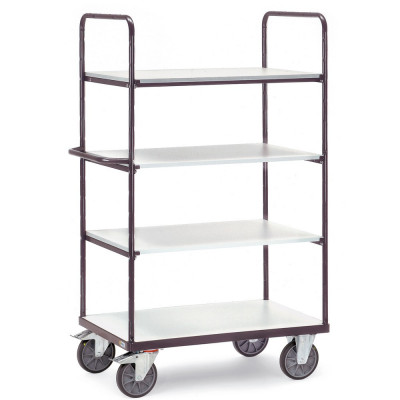 Chariot-ESD haut à plateaux - 1200x800mm - 600kg