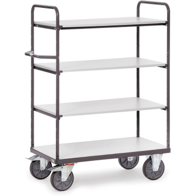 Chariot-ESD haut à plateaux - 850x500mm - 500kg