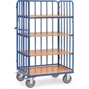 Chariot haut avec tubes - Capacité de charge 600 à 1200 kg