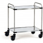 Chariot Inox 2 Plateaux - 630x400mm - 120kg