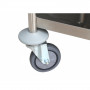 Chariot inox 304 - 2 à 5 niveaux