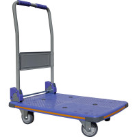 Chariot à dossier rabattable - 150kg - 840x480x720mm