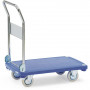 Chariot à plateau plastique 200 kg - Fetra, robustesse