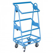Servante à Bacs (armature Seule) 3 Plateaux Inclinables - 605x405x1230mm - 200kg