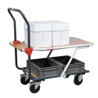 Servante pour Bacs Plastiques 2 Niveaux - 720x450 et 675x440x925mm - 250kg