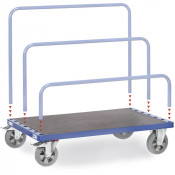 Chariot porte-panneaux capacité 1200 kg - Fetra