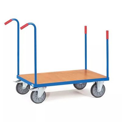 Chariots 500-600kg à barres de poussée, long. des barres 640 mm.