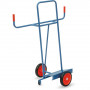 Diable Porte-panneaux - Support 200mm - Roues Caoutchouc - 400kg