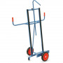 Diable Porte-panneaux - Support 200mm - Roues Caoutchouc - 400kg