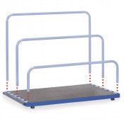 Rack à panneaux industriel 1200 kg - Fetra, robustesse assurée