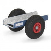 Rouleur de Panneaux - avec Protection Feutre - Support 150mm - Roues Pneumatique - 400kg