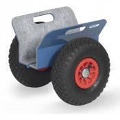 Rouleur de Panneaux - avec Protection Feutre - Support 95mm - Roues Pneumatique - 250kg