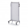 Chariot pour bacs basculants transparents – Dimensions 69 x 45 x 134 cm – Simple face – avec 15 modu