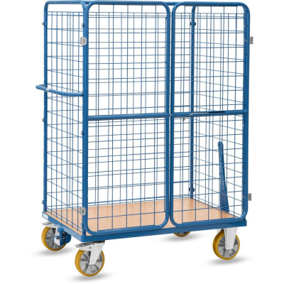 Chariot Grillagé pour Colis (version Train) - 1200x800x1810mm - 600kg