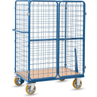Chariot Grillagé pour Colis (version Train) - 1200x800x1810mm - 600kg Chariot Grillagé pour Colis (version Train) - 1200x800x1810mm - 600kg