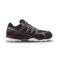 Chaussures de Sécurité Basses Noires et Rouges RUN R100 LOW