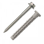 Cheville nylon + vis tête hexagonale Torx T40