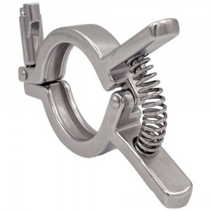Collier clamp à ressort inox 304 pour raccord agroalimentaire
