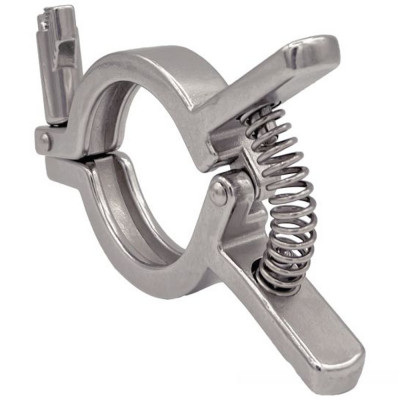 Collier clamp à ressort inox 304 pour raccord agroalimentaire