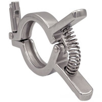 Collier clamp à ressort inox 304 pour raccord agroalimentaire