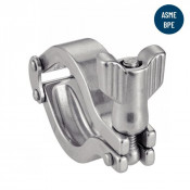 Collier clamp double articulation inox 304 - Fixation durable